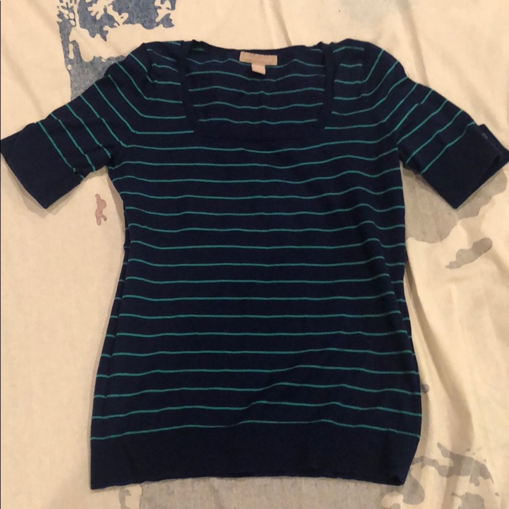 Tall Banana Republic Square Neck, Short Sleeved Sweater